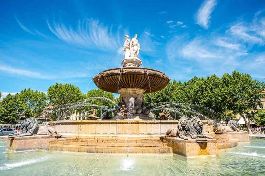 Le Cardinale - Un Voyage En Provence - 2 Chambres Avec Parking Aix-en-Provence Ngoại thất bức ảnh